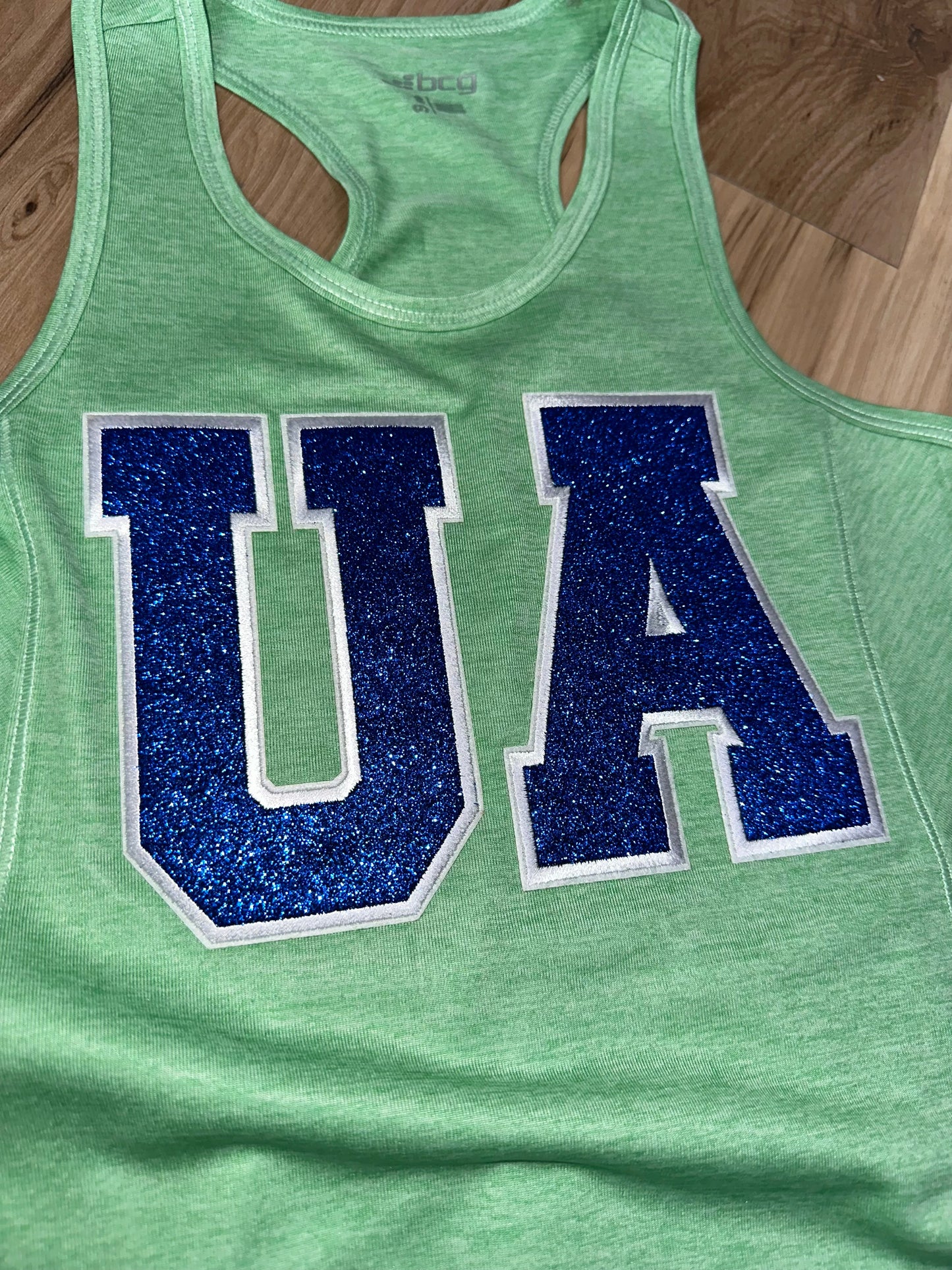 Youth UA Green Tank Patch