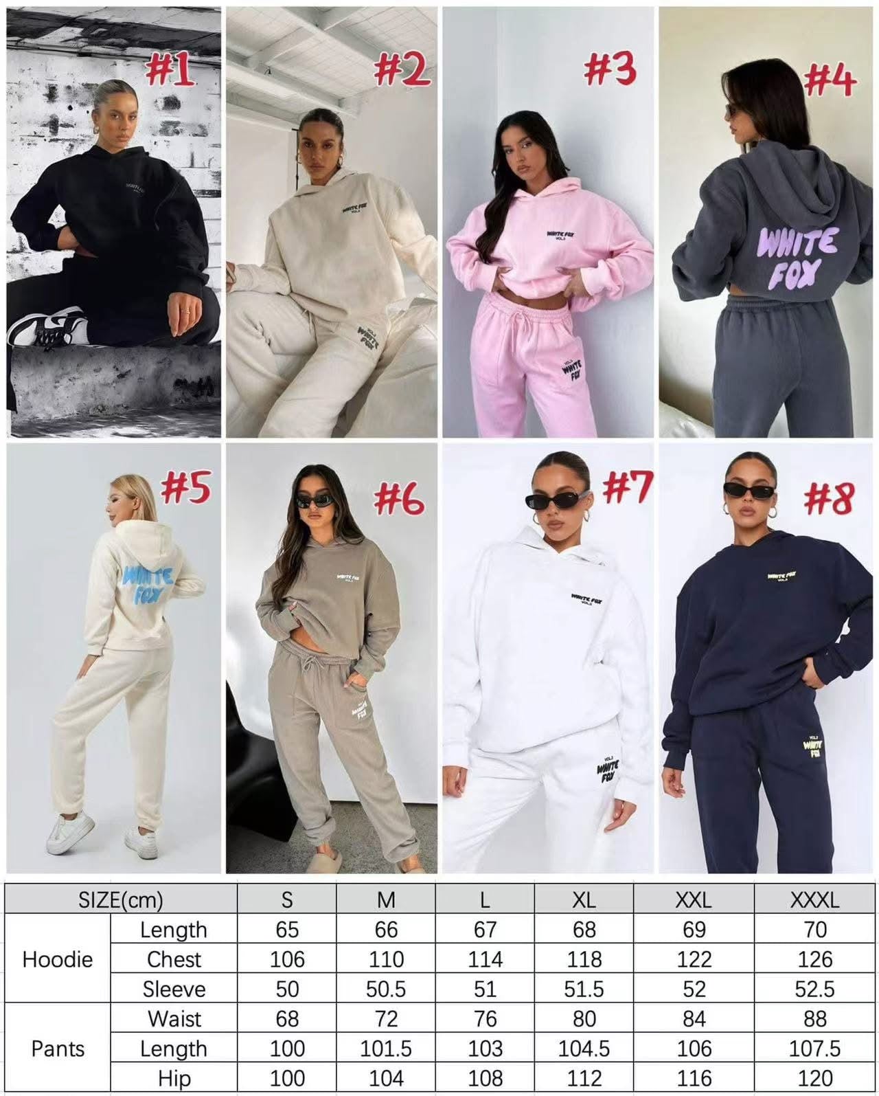 White F Inspired Sets Preorder Ending 1/17