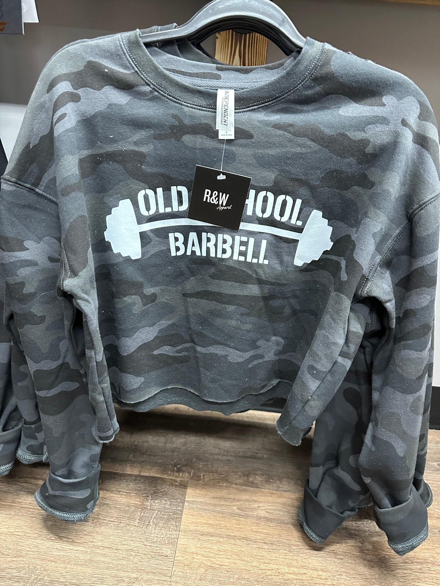 OSB Camo Crewneck Crops