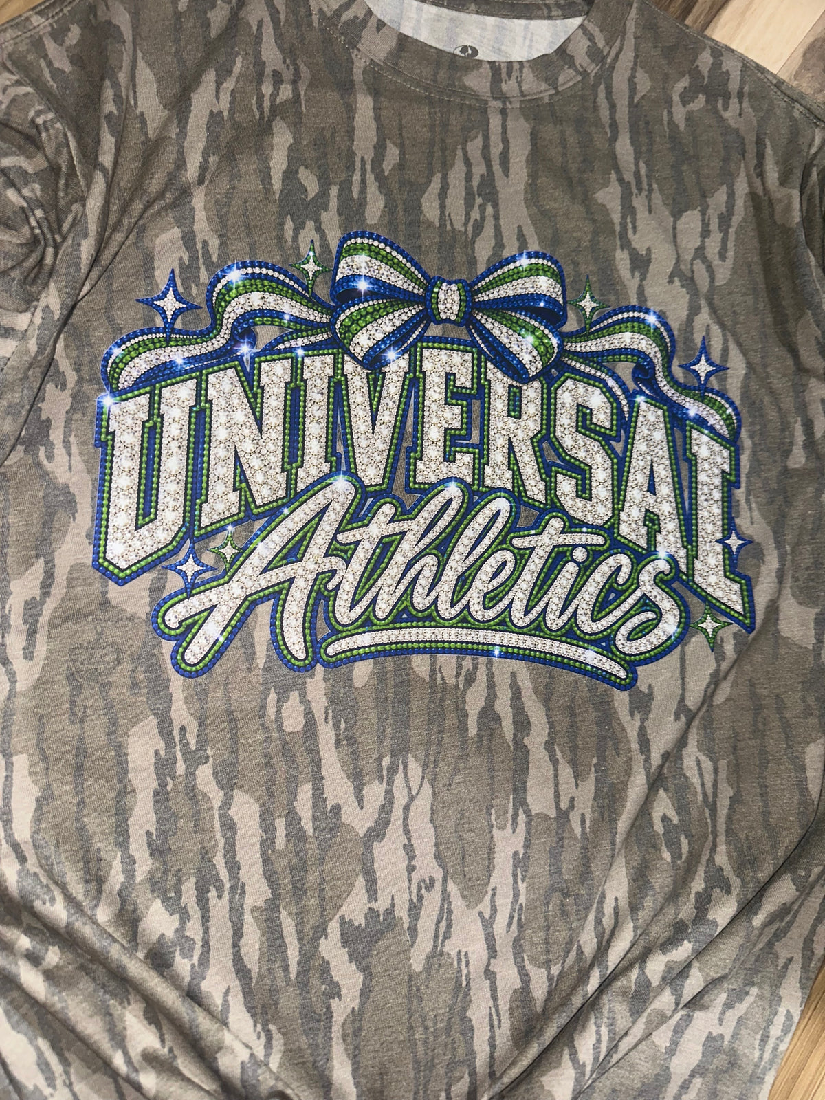 UA Mossy Oak- Faux Rhinestone