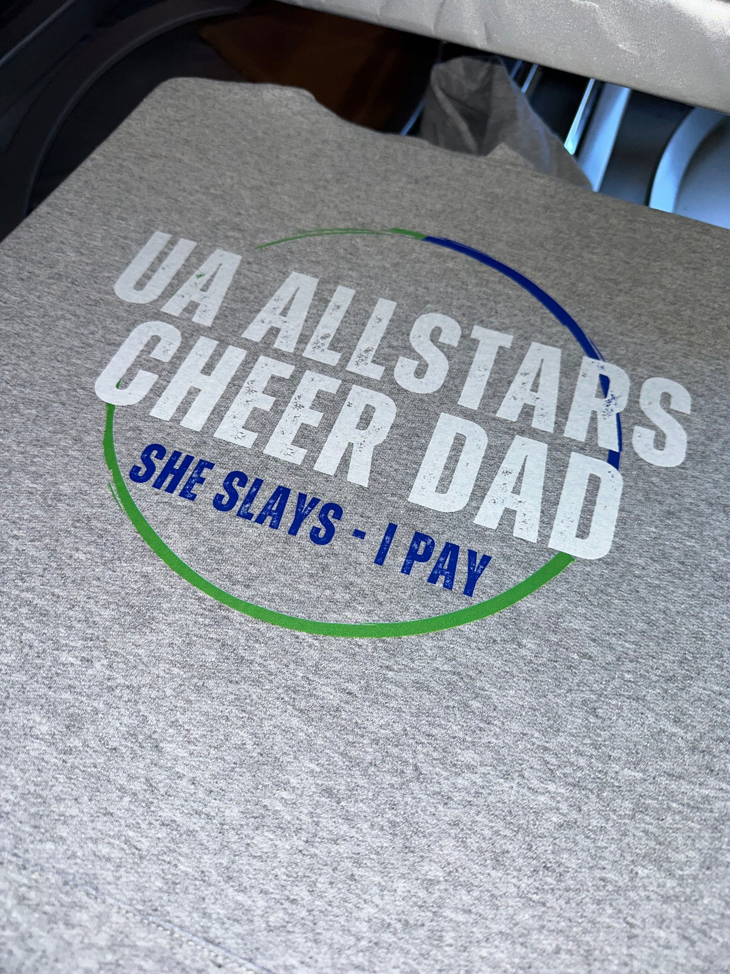 UA Grey Cheer Dad Hoodie