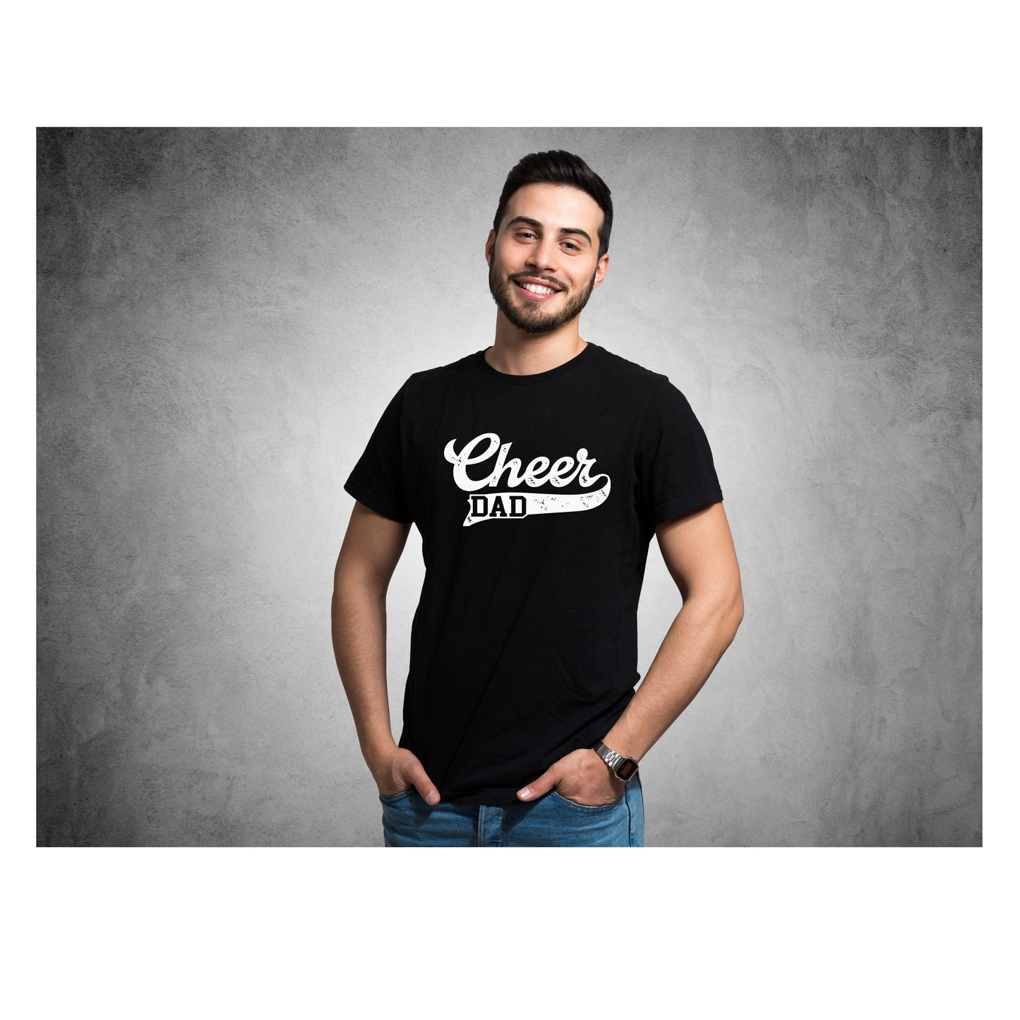 Divine Force Vintage Cheer Dad Tee