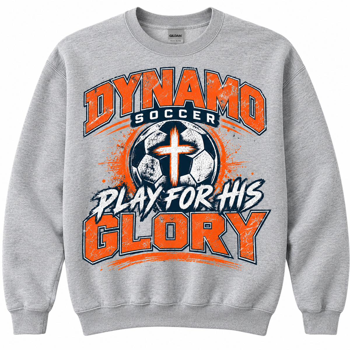 Dynamo- Play for His Glory Tee Crewneck