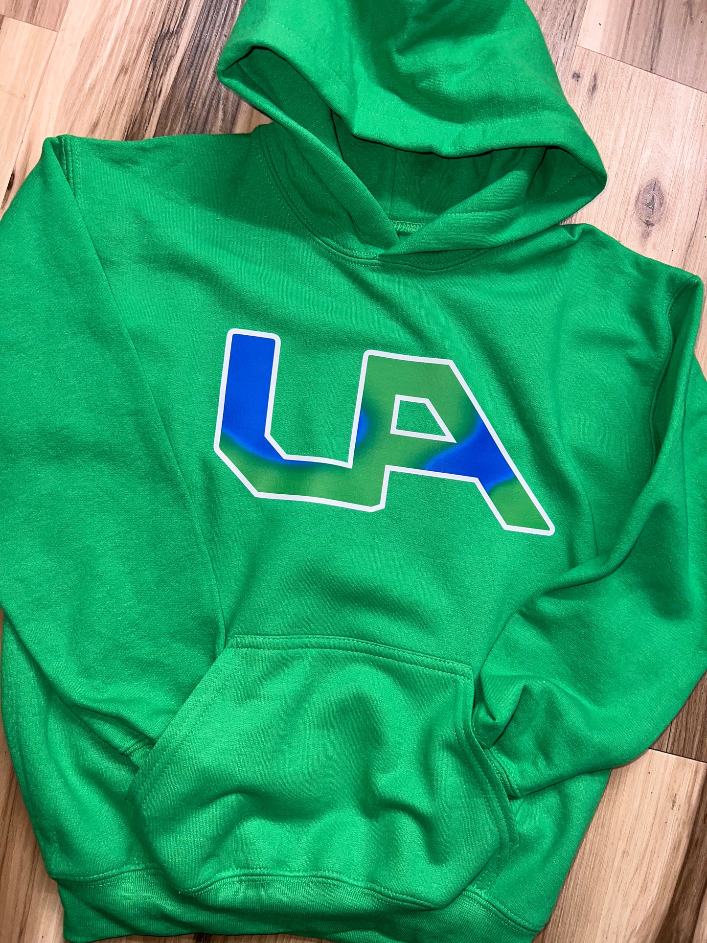 UA Green Logo Hoodie