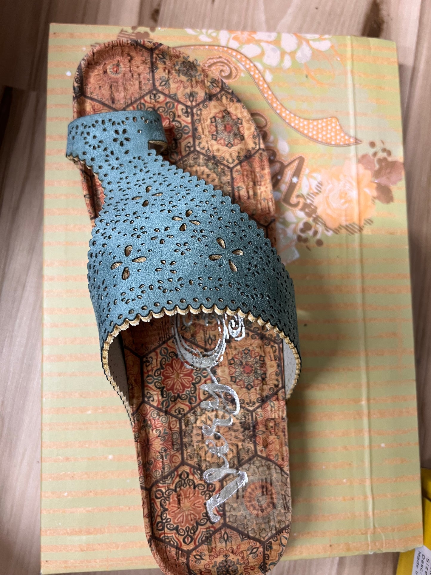 Rory Turquoise Sandal