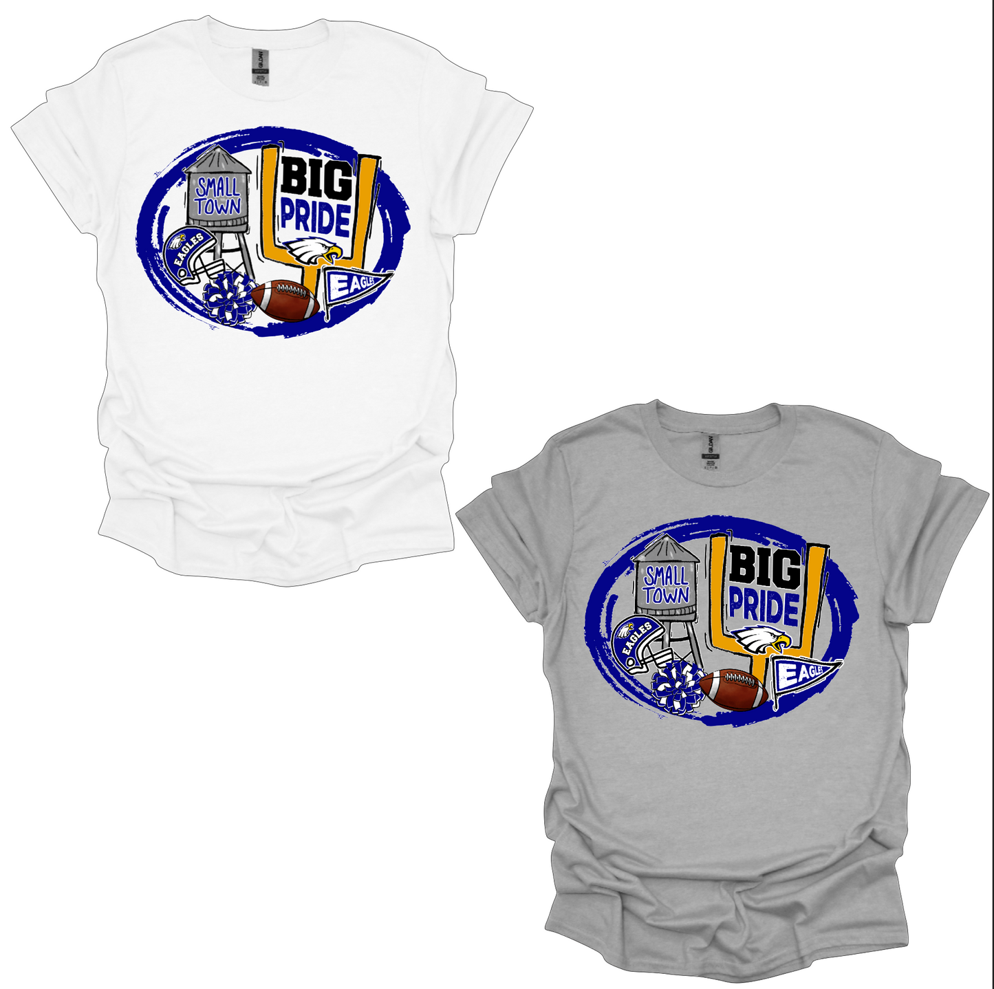 Small Town Big Pride Graves Co. Eagles