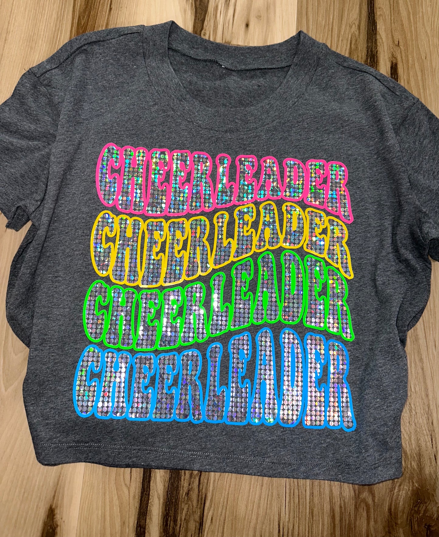 UA Cheerleader Neon Crop