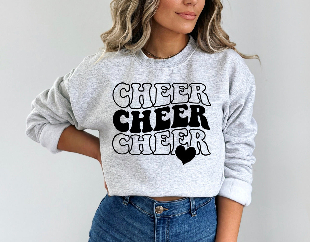 UA Cheer Ash Crewneck Sweatshirt