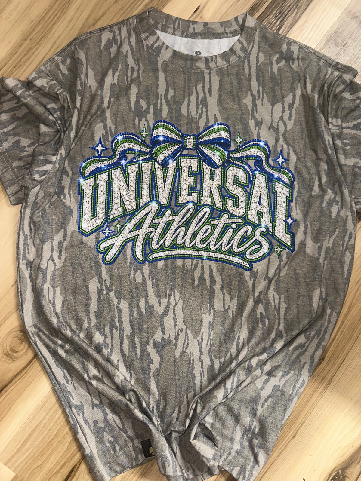 UA Mossy Oak- Faux Rhinestone
