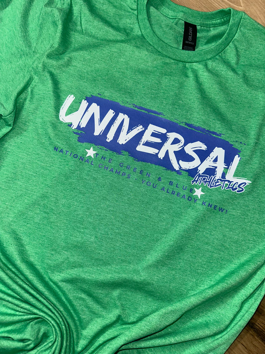 UA Heather Green Unisex Tee