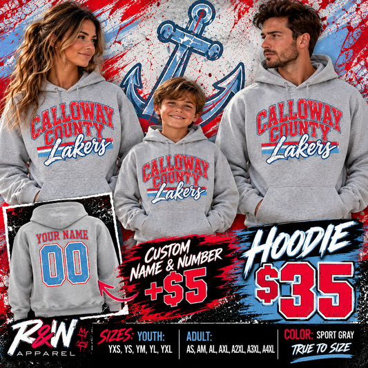 Calloway County Lakers Hoodie