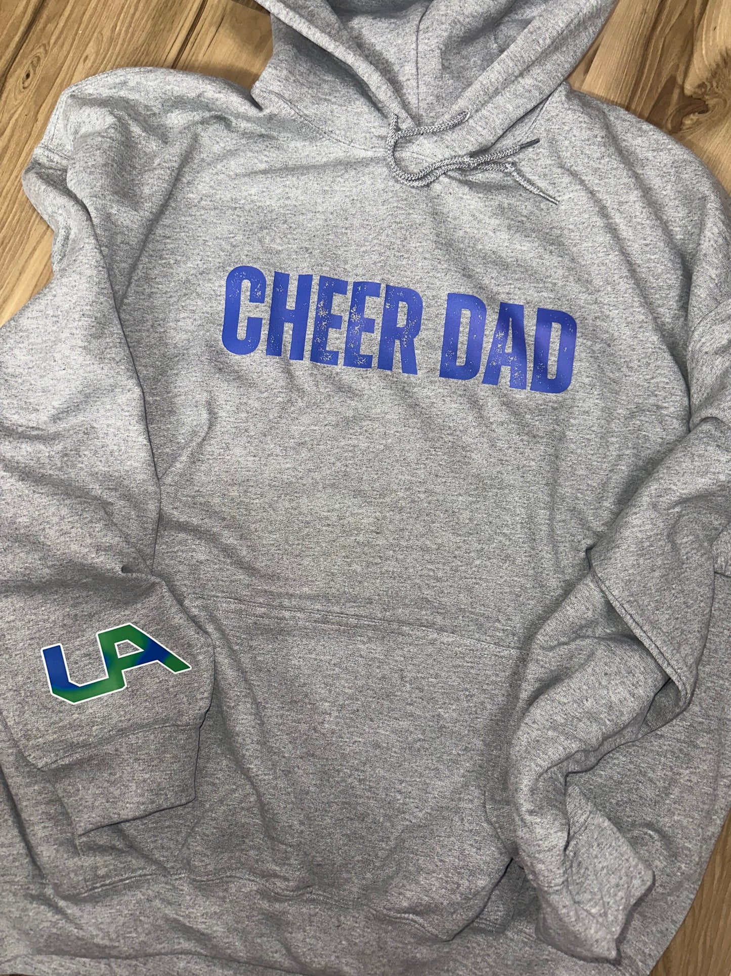 UA Grey Cheer Dad Hoodie (Stunt)