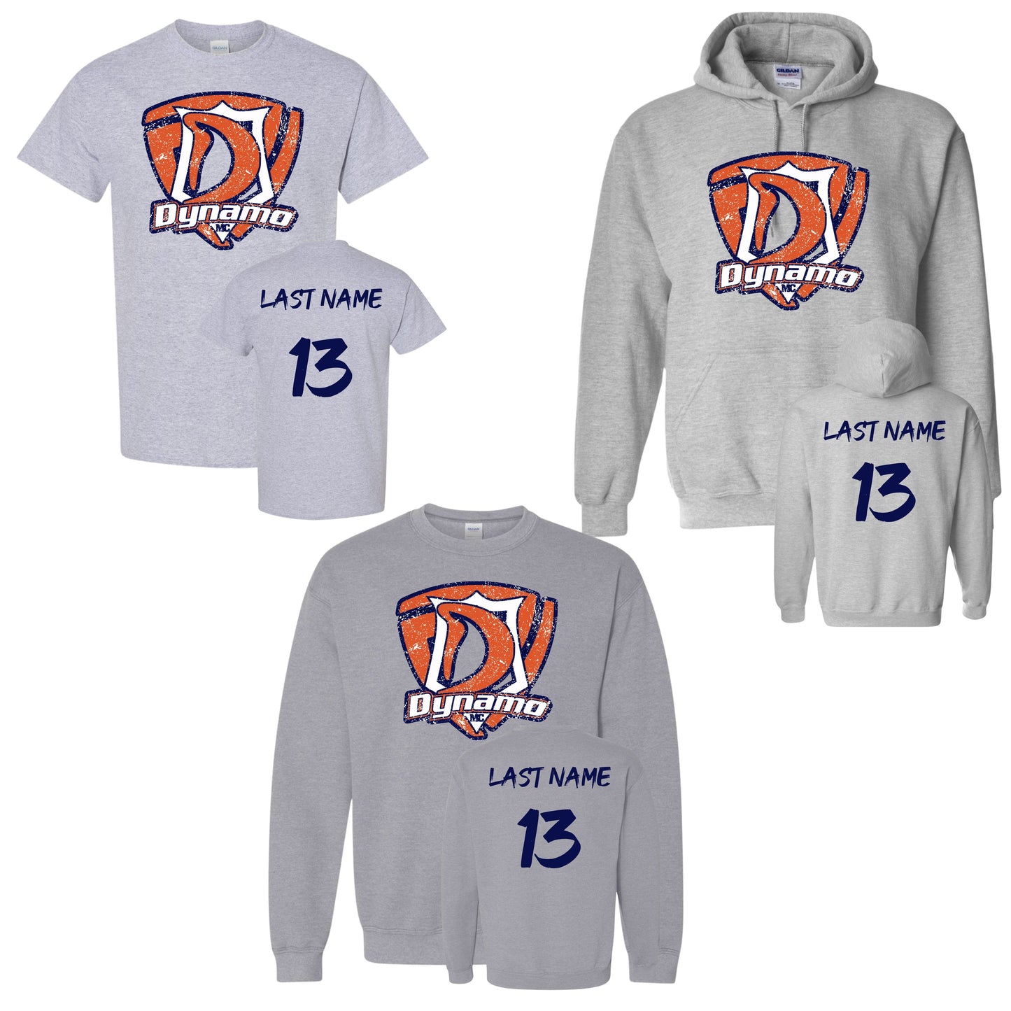 Dynamo Burnt Orange Bows Crewneck