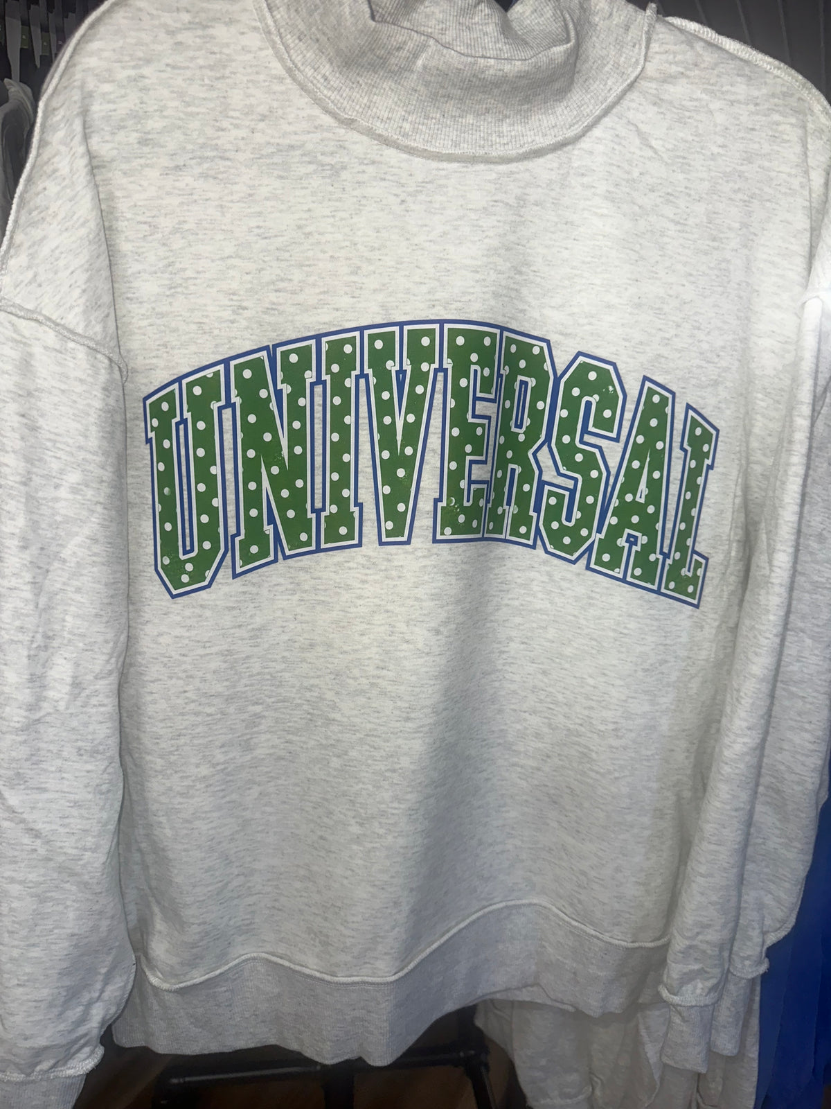 UA Dot Mock Neck