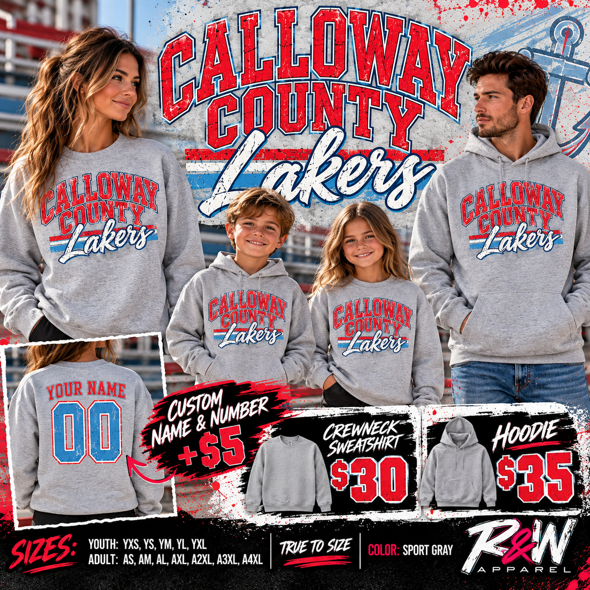 Calloway County Lakers Hoodie