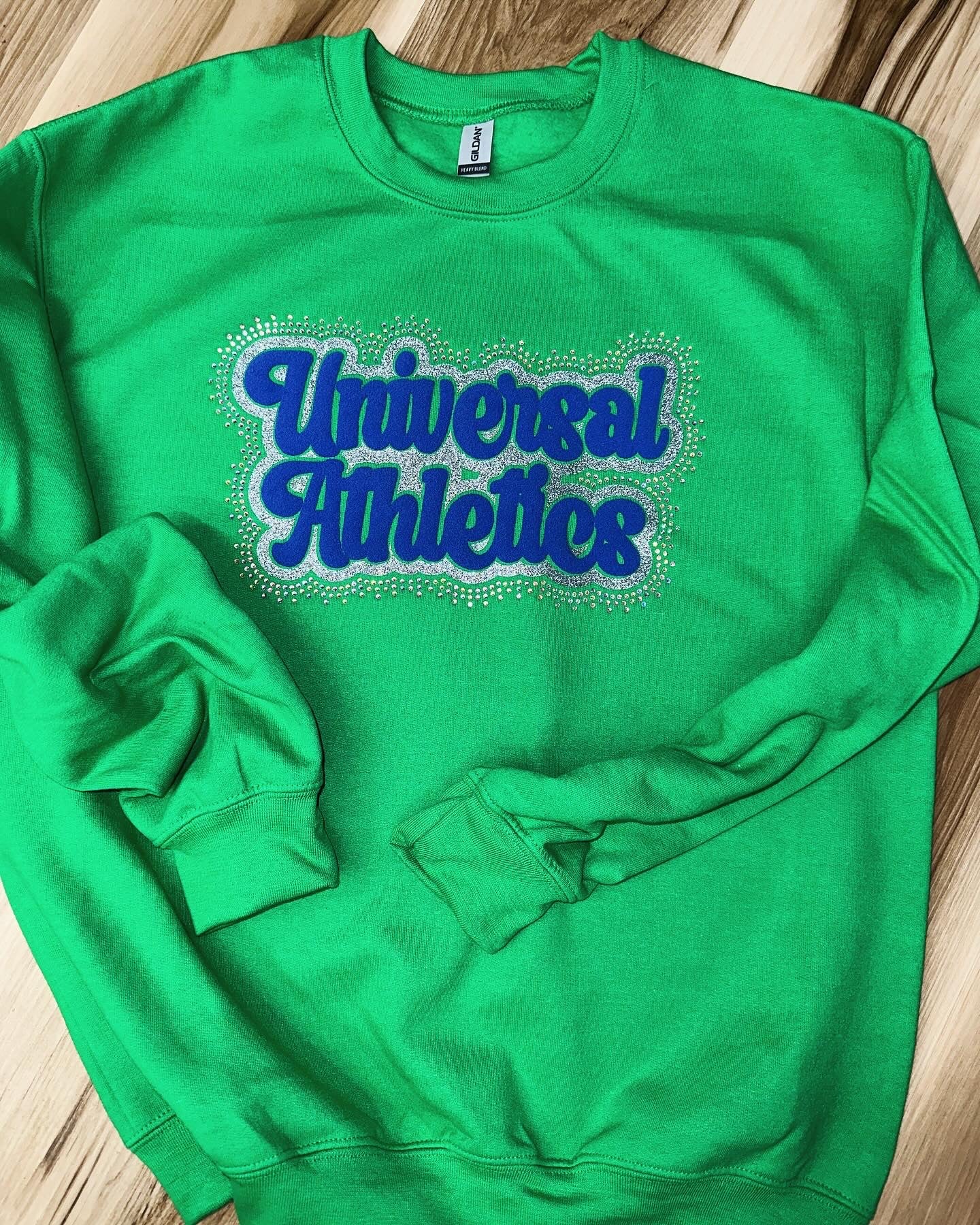 UA Puff/Glitter/Rhinestones Sweatshirt