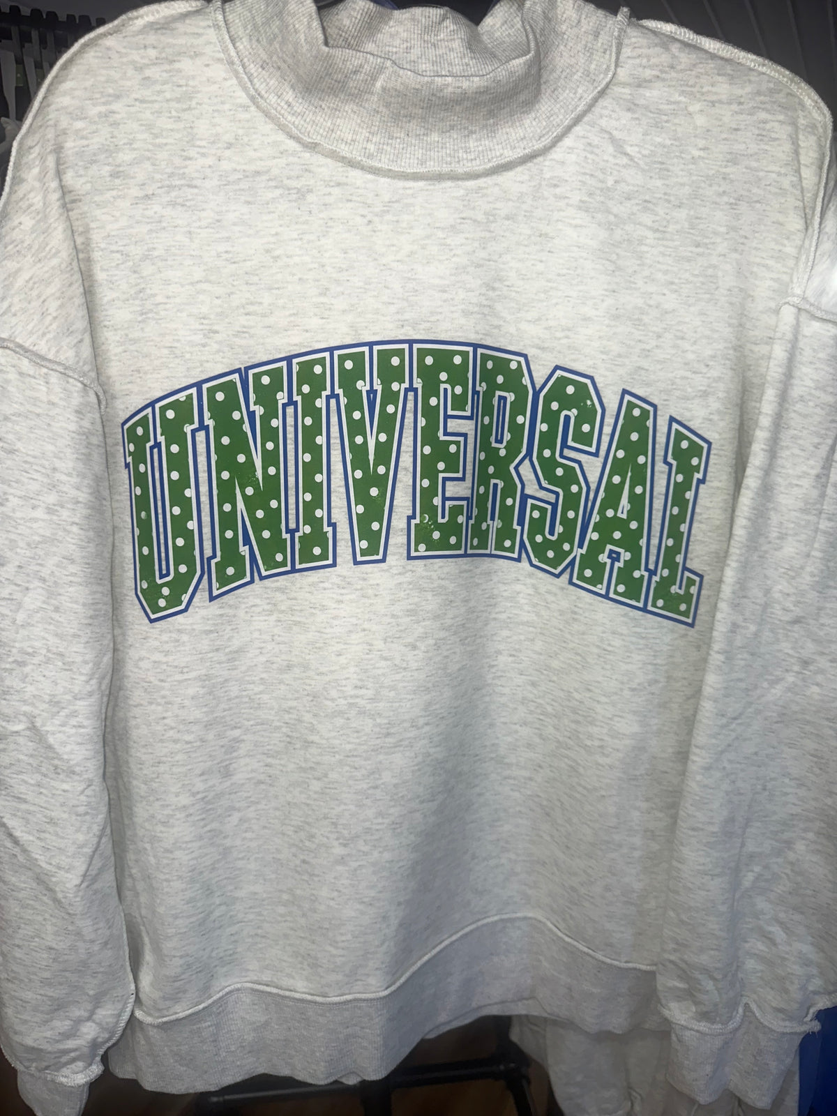 UA Dot Mock Neck