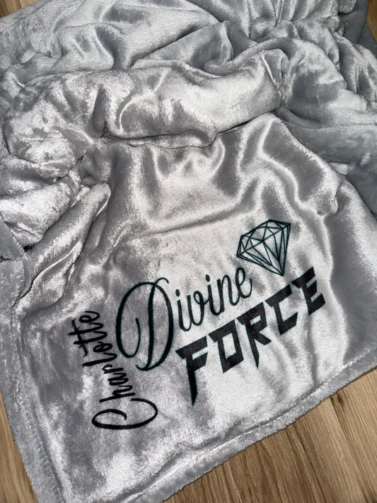 Divine Force Custom Fleece Blankets
