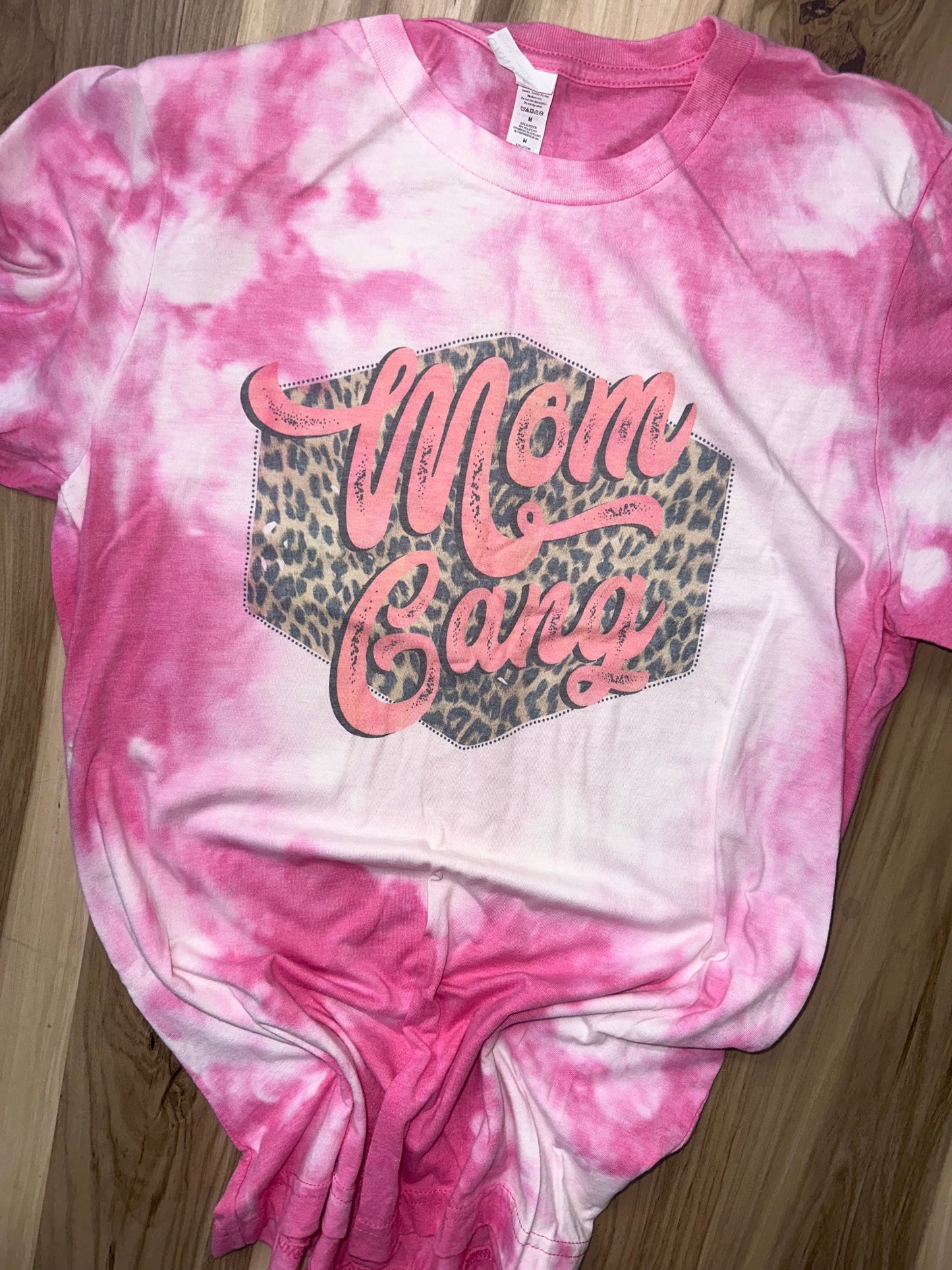 Mom Gang Bleached Tee