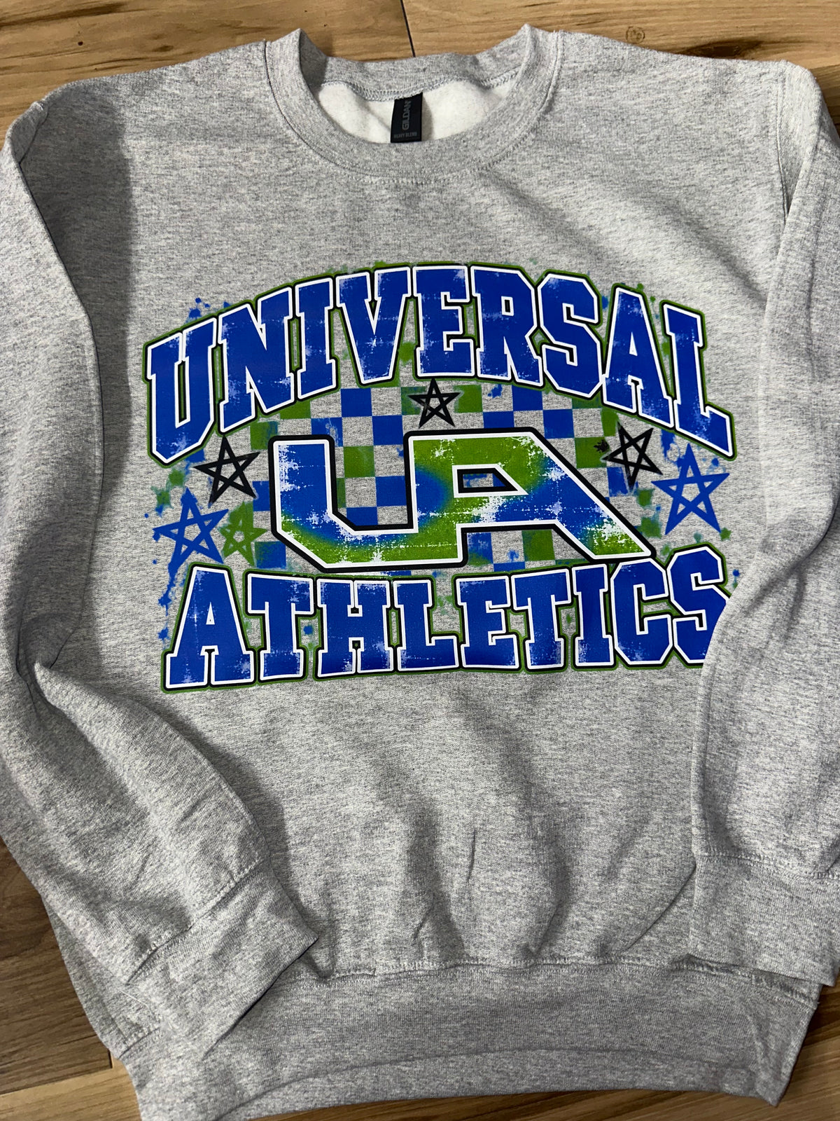 UA Checkered Crewneck
