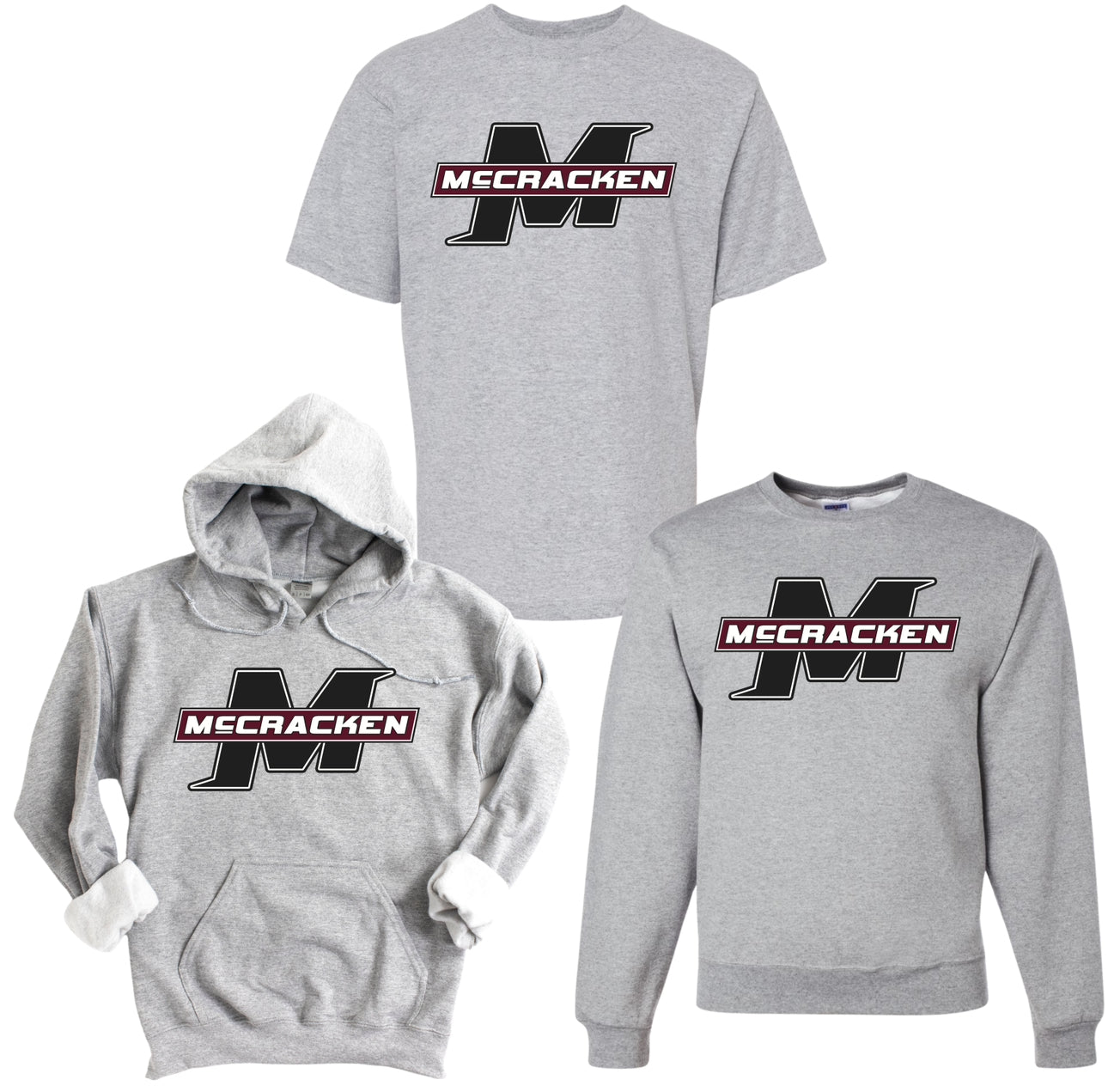 Mustangs Logo Tee/Hoodie/Crew