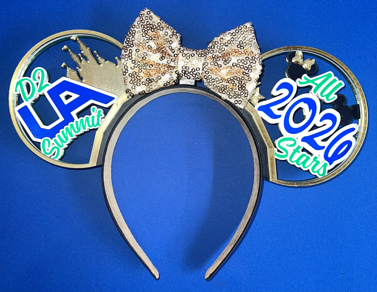 UA 2026 3D Summit Disney Ears PreOrder 2/28 (headband, bow, & ears)