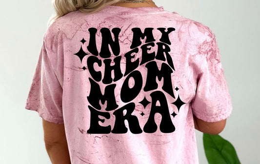 GCA Tie Dye Cheer Mom Era