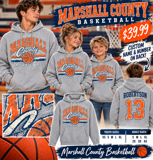 MC Basketball Sport Grey Hoodie 2026