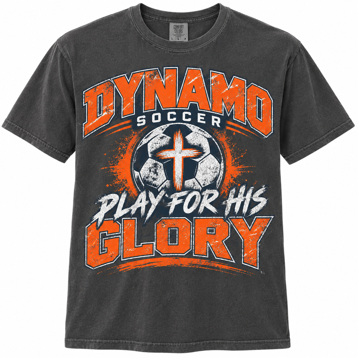 Dynamo- Play for His Glory Tee