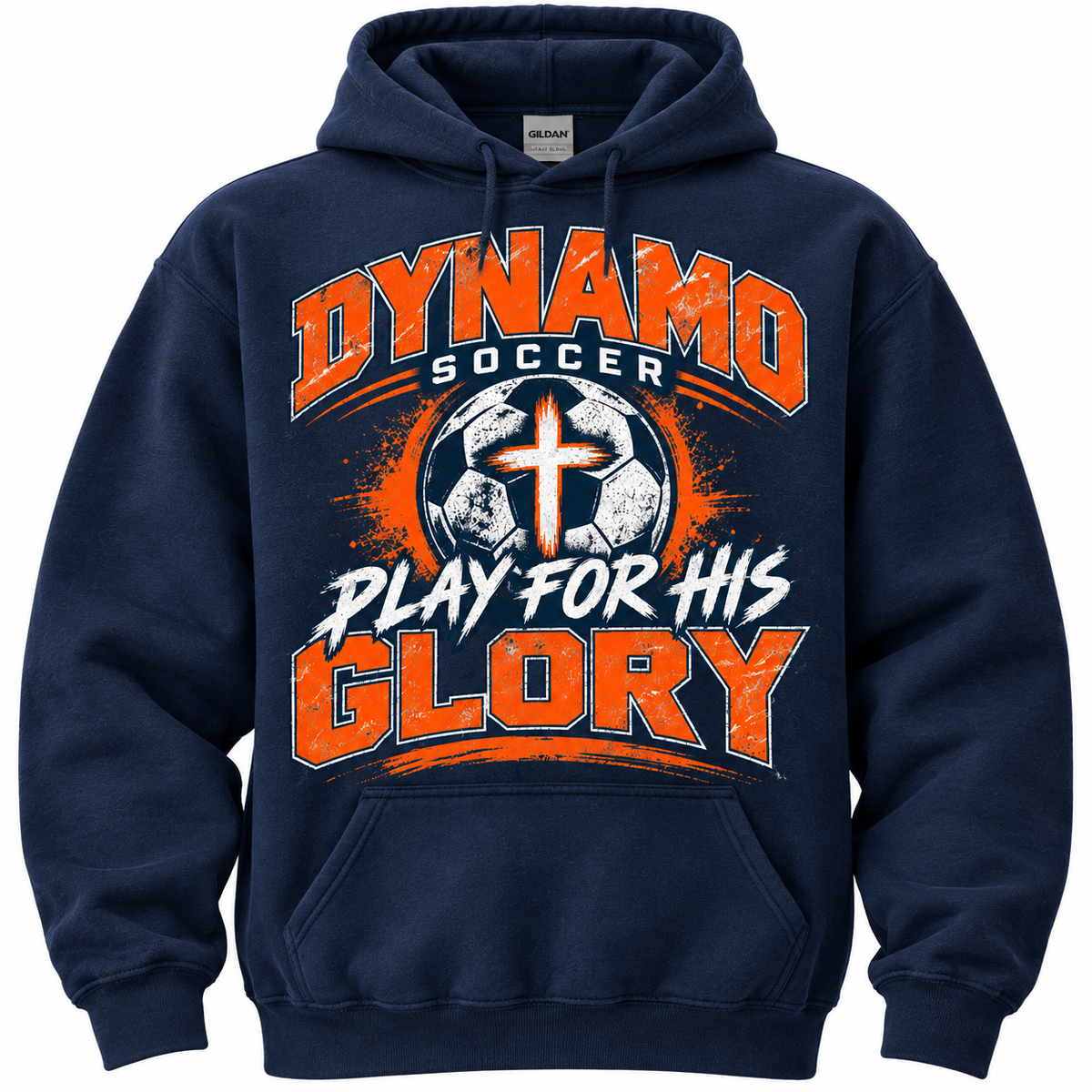 Dynamo- Play for His Glory Tee Hoodie