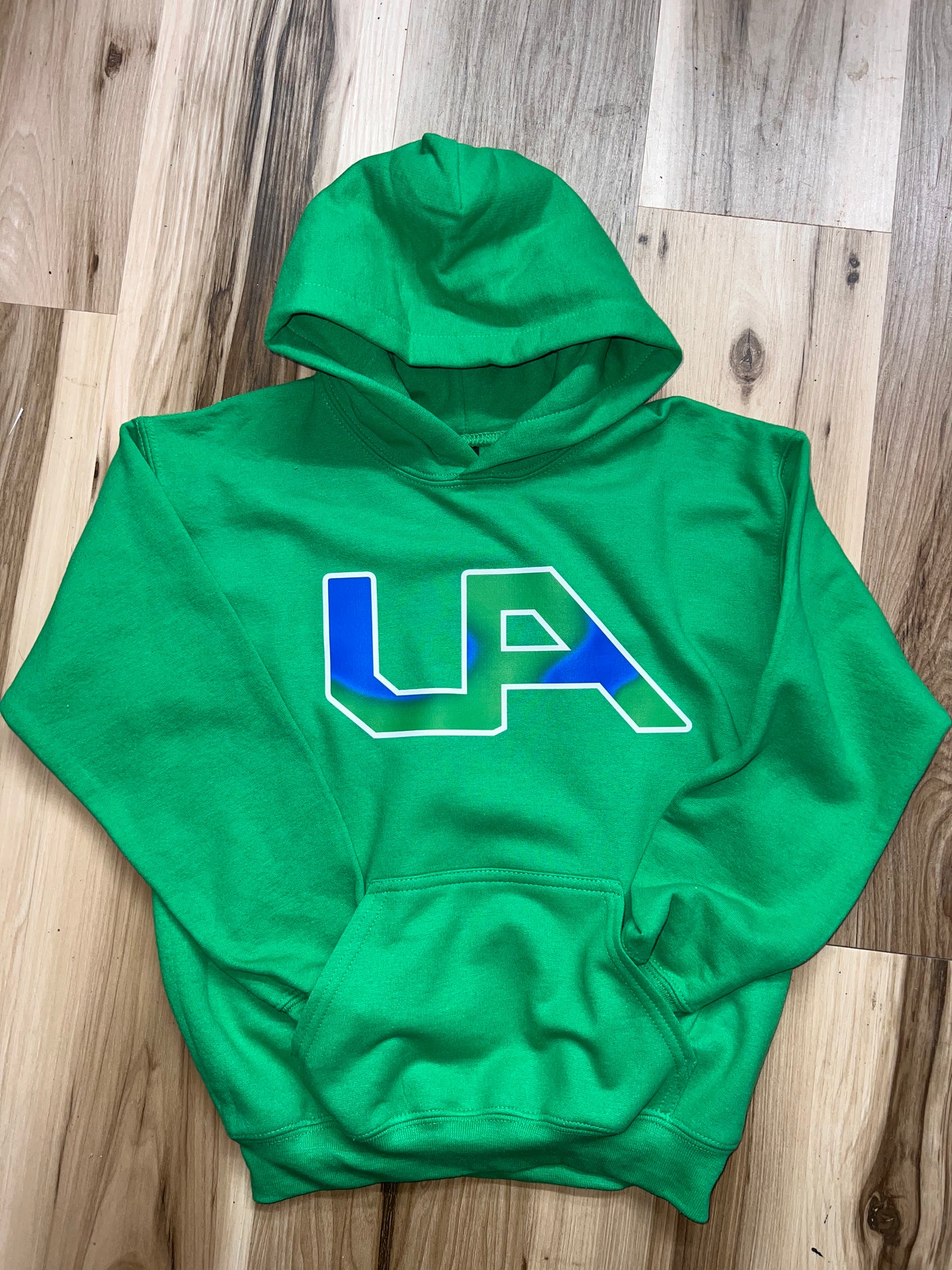 UA Green Logo Hoodie
