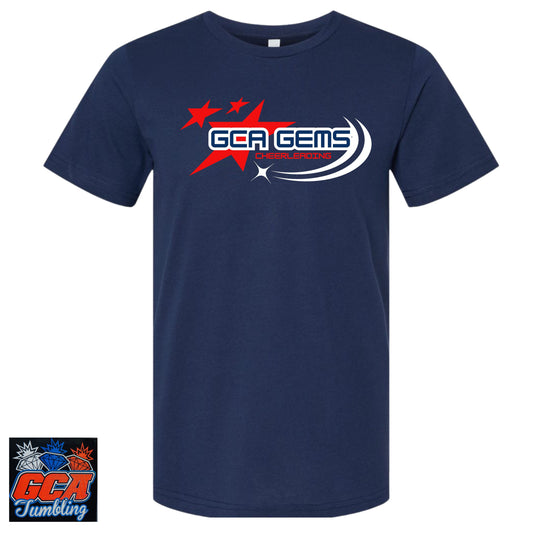 GCA Gems Star Navy Tee