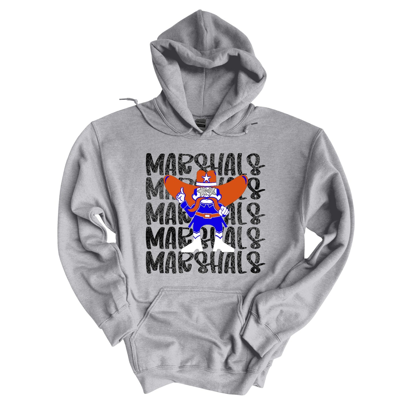 Marshals Sport Grey Hoodie