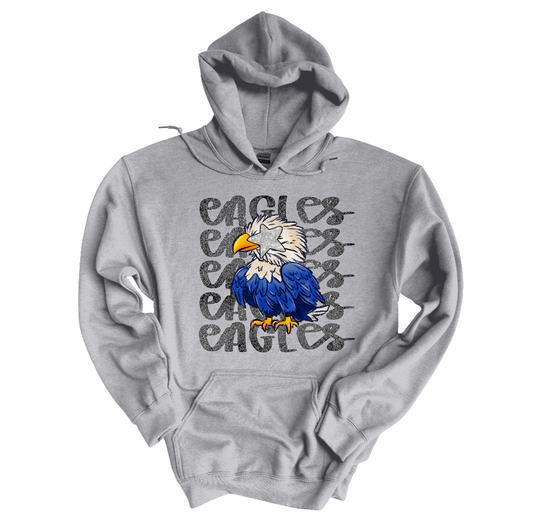 Eagles Sport Grey Hoodie