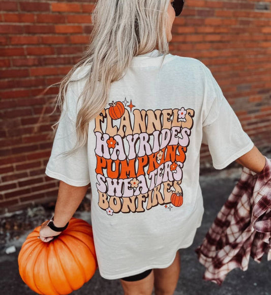 Flannels, Hayrides, Pumpkins